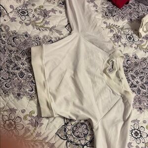 Rare bombshell top !!! White Long Sleeve Sweatshirt